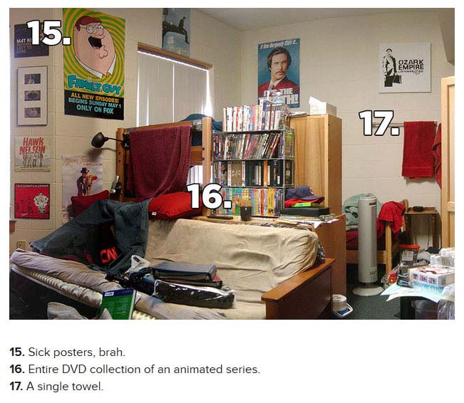 These Are The Things That Every College Guy Must Have In His Dorm (6 pics)