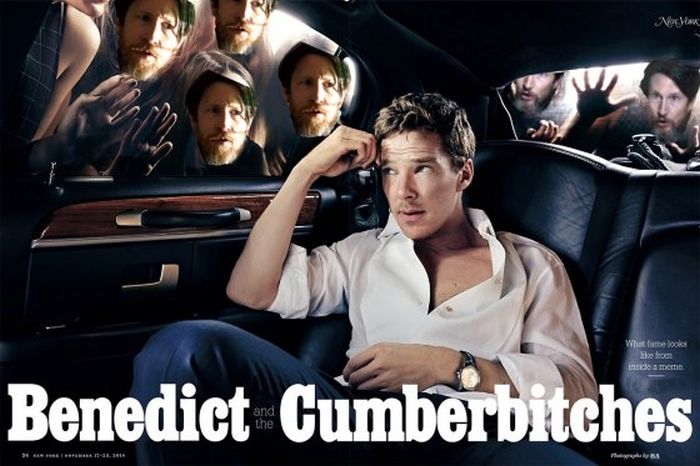 Benedict Cumberbatch Gets The Meme Treatment (13 pics)