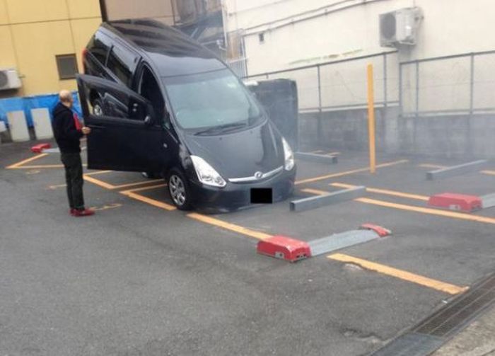 What Happens When You Mistake The Brake For The Gas Pedal (2 pics)