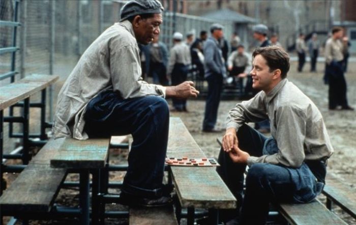 Andy And Red From The Shawshank Redemption Then And Now (2 pics)
