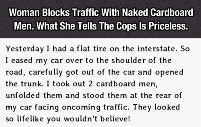 Put This Under Things You Should Never Say To The Police (2 pics)