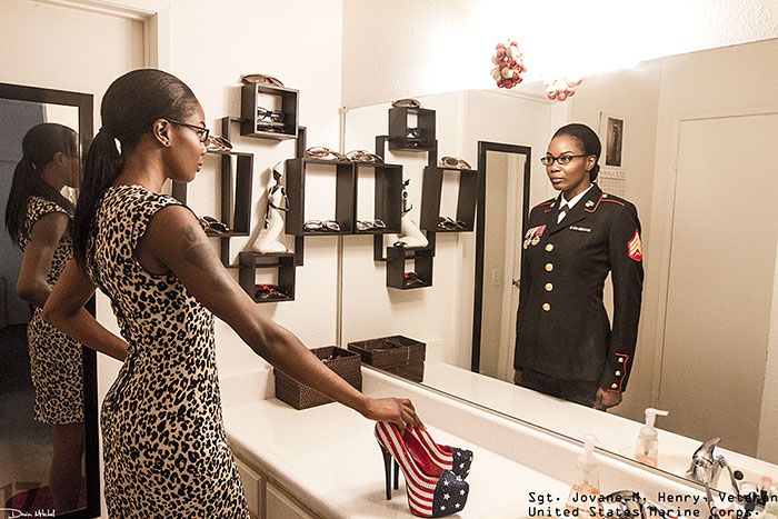 Meet The Real People Behind The Military Uniforms (22 pics)