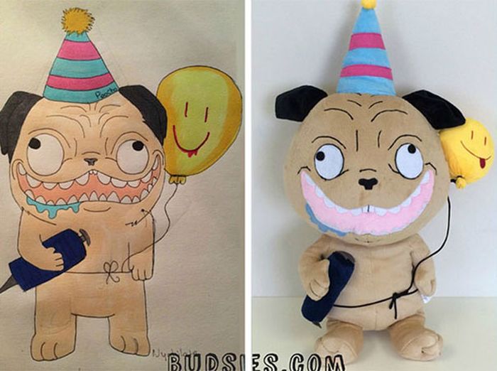 Children's Drawings Get Turned Into Plush Toys (17 pics)