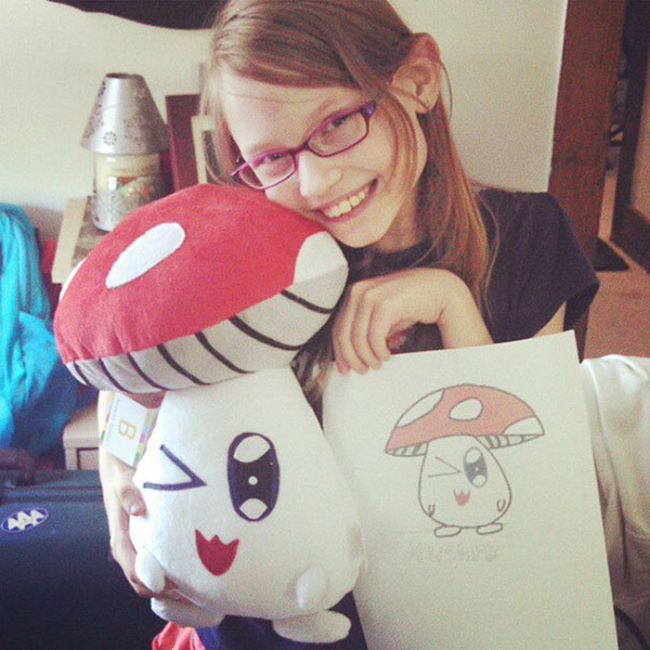 Children's Drawings Get Turned Into Plush Toys (17 pics)