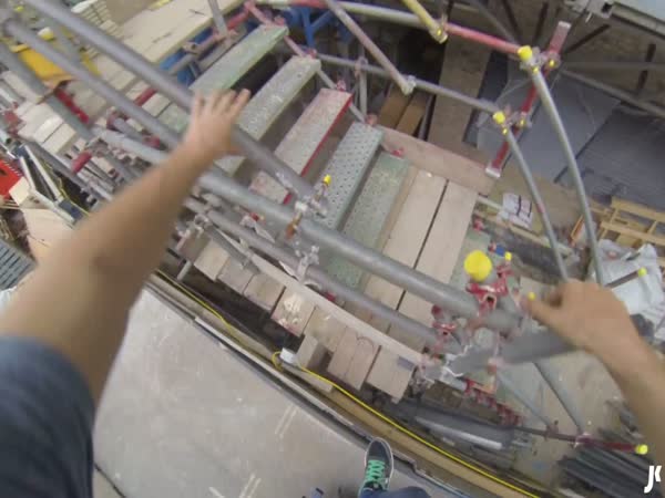 Climbing a New Building