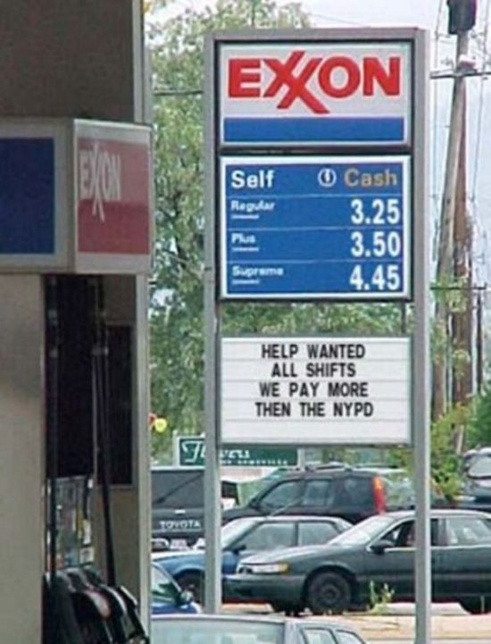 The Funniest 'Now Hiring' Signs You're Ever Going To See (14 pics)