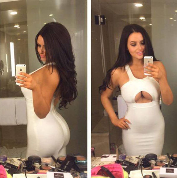 Girls in Tight Dresses (64 pics)