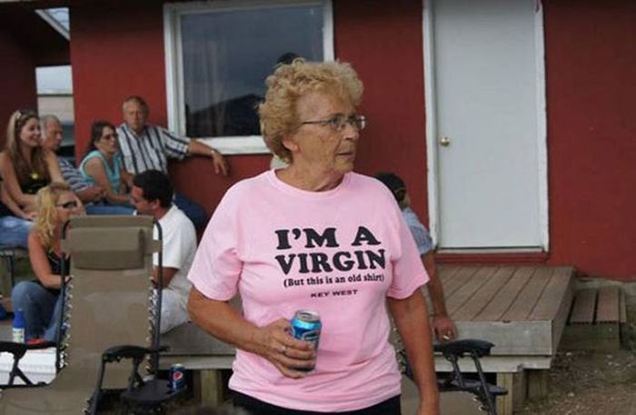 These Old People Have No Idea How Awesome Their Clothes Are (29 pics)