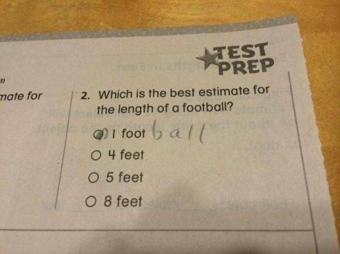 Kids Just Have All The Right Answers When It Comes To Tests (20 pics)