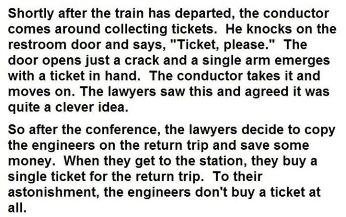 This Is Why Lawyers And Engineers Shouldn't Compete (3 pics)