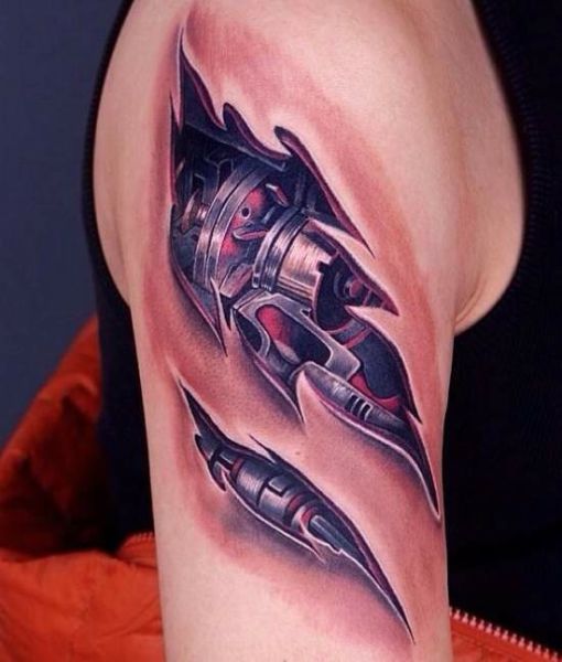These Tattoos Are Just Plain Awesome (61 pics)