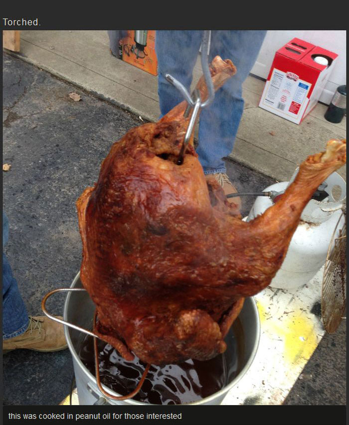 This Is A Very Unique Way To Cook A Turkey (10 pics)