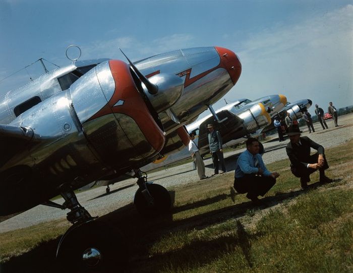 1940s Black And White Photos In Color (49 pics)