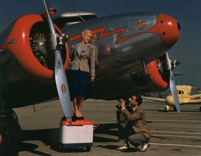 1940s Black And White Photos In Color (49 pics)