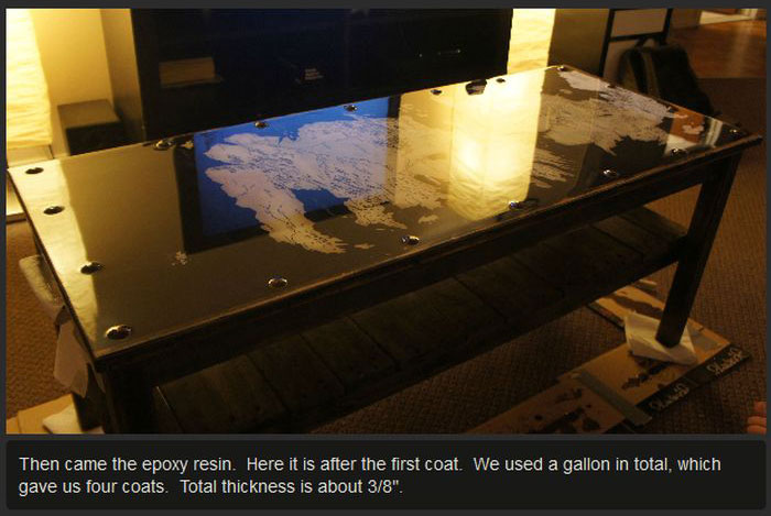 These People Made A Table Of Westeros From Game Of Thrones (18 pics)