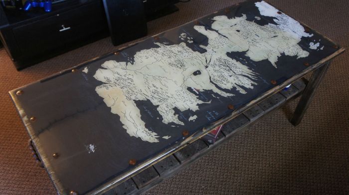 These People Made A Table Of Westeros From Game Of Thrones (18 pics)