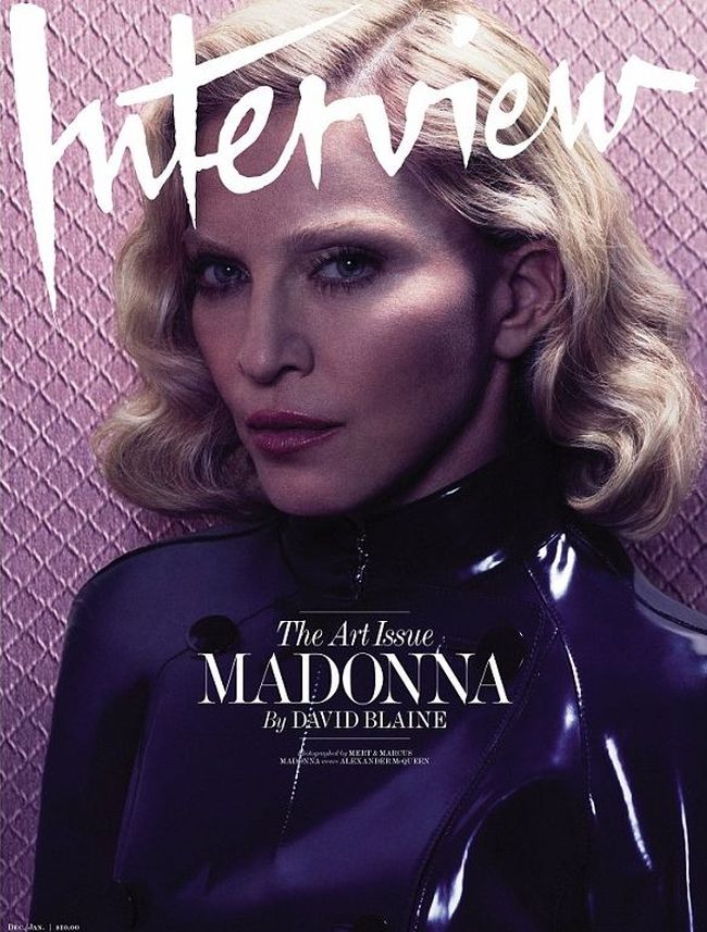 Madonna Poses Topless For Interview Magazine (18 pics)