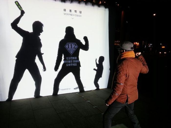 Interactive Billboard Is Raising Awareness About Child Abuse (4 pics)