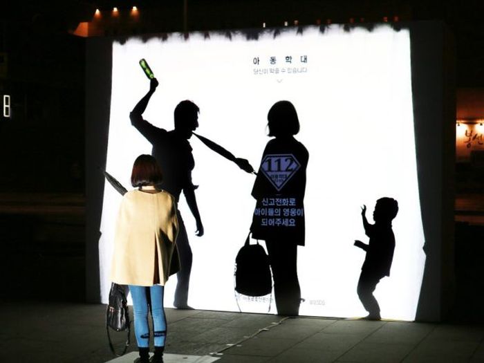 Interactive Billboard Is Raising Awareness About Child Abuse (4 pics)