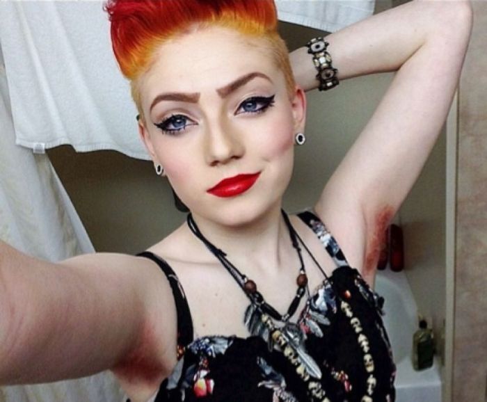 Dying Your Armpit Hair Is Apparently A Thing Now 23 Pics