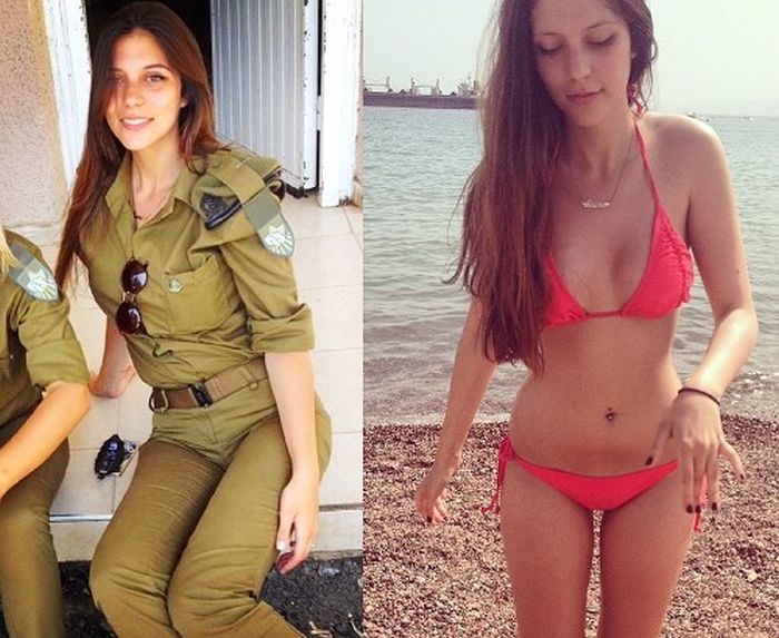The Women Of The Israeli Army Are Sexy Soldiers (54 pics)