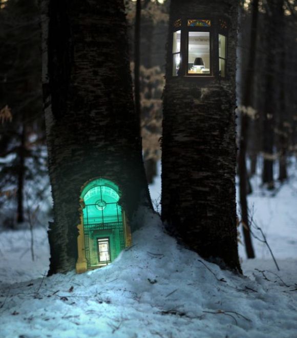 These Magical Forest Photos Make Treehouses Look Way Cooler (7 pics)