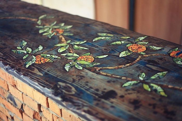 How To Make Your Own Mosaic Table (20 pics)