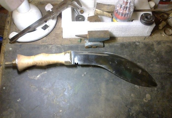 This Is A Beautiful Genuine Homemade Khukuri Knife (49 pics)