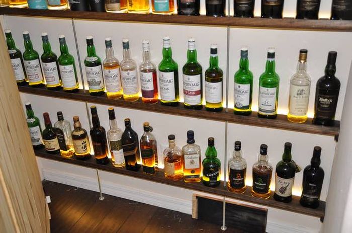 This Guy Definitely Has The Coolest Scotch Collection Ever (8 pics)