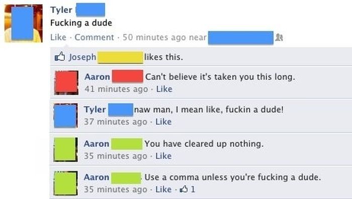 These People Desperately Need To Start Using Commas (17 pics)