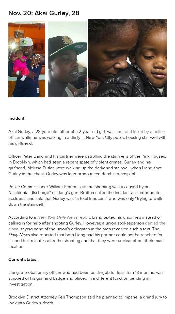 11 Unarmed Victims Who Were Killed By Cops In 2014 (12 pics)