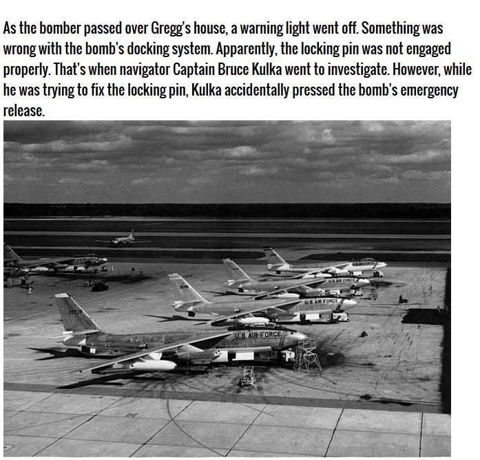 The U.S. Dropped An Atom Bomb On South Carolina In 1958 (8 pics)