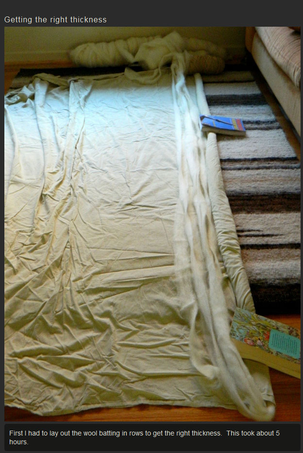 How To Make A Giant Blanket Step By Step (7 pics)