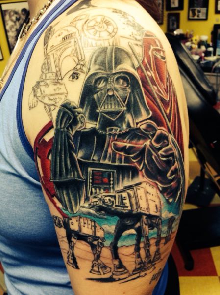 The Coolest Star Wars Tattoos This Galaxy Has To Offer (60 pics)