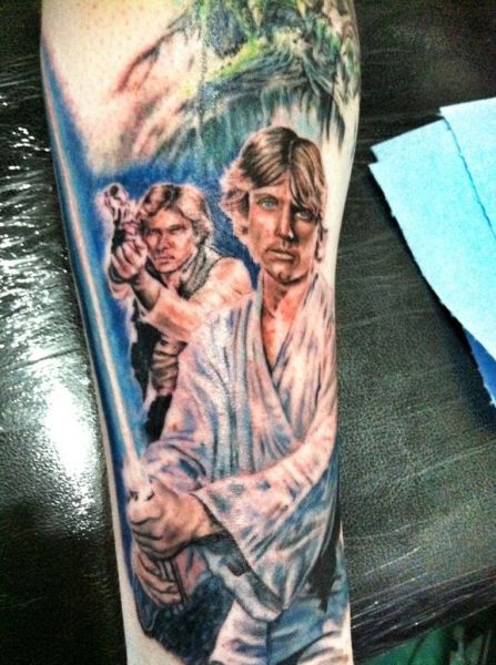 The Coolest Star Wars Tattoos This Galaxy Has To Offer (60 pics)