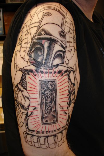 The Coolest Star Wars Tattoos This Galaxy Has To Offer (60 pics)