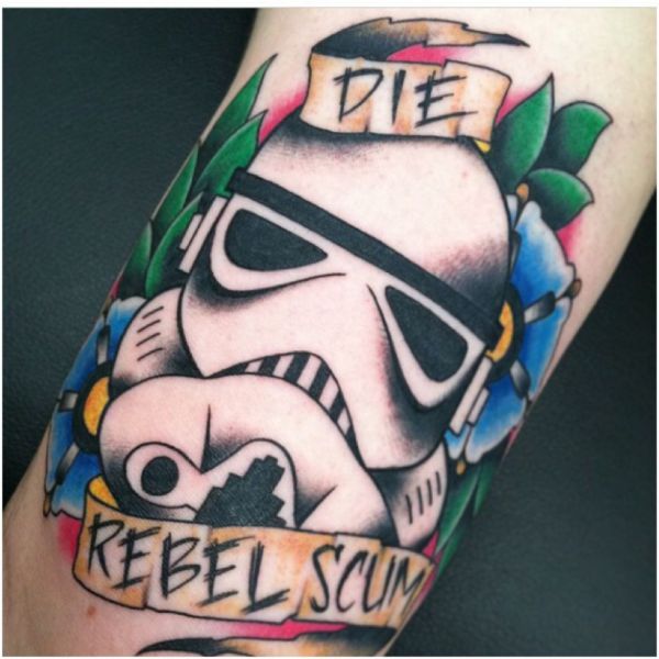 The Coolest Star Wars Tattoos This Galaxy Has To Offer (60 pics)