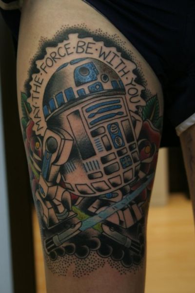 The Coolest Star Wars Tattoos This Galaxy Has To Offer (60 pics)