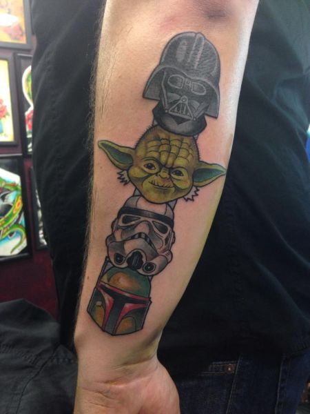 The Coolest Star Wars Tattoos This Galaxy Has To Offer (60 pics)