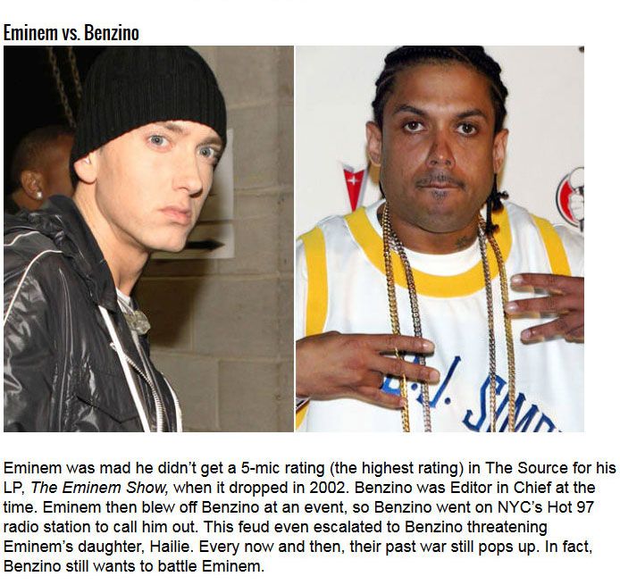 9 Hip Hop Feuds That Got Out Of Control (9 pics)