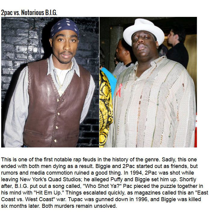 9 Hip Hop Feuds That Got Out Of Control (9 pics)