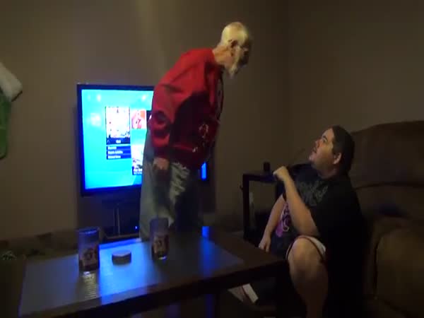 Angry Grandpa Destroys PS4