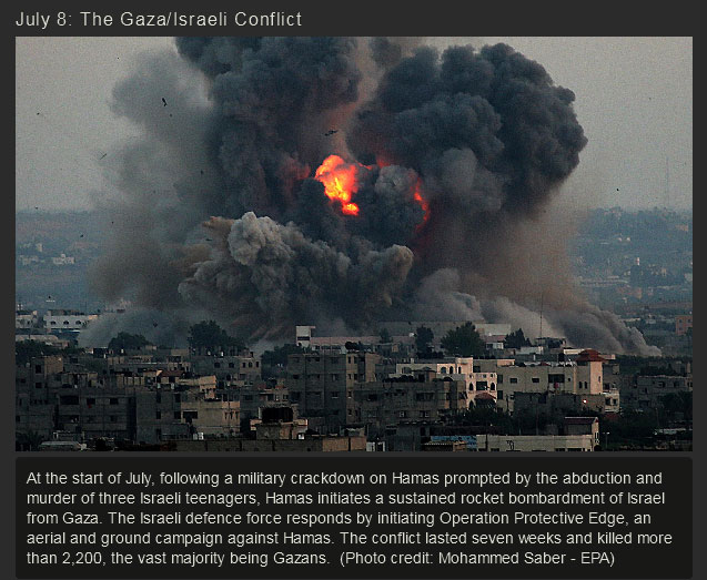 The Most Important World Events Of 2014 In Pictures (25 pics)
