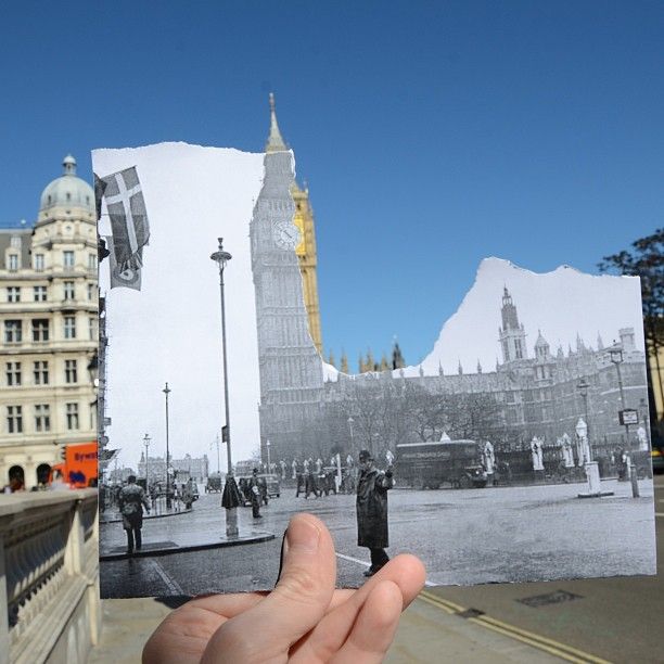 Comparing London Then And Now (16 pics)