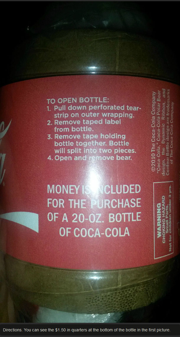 This Coke Comes With A Special Surprise (5 pics)