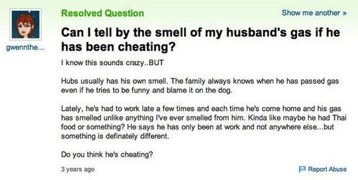 "Yahoo Answers" Questions Show There's No Hope For Humans (36 pics)
