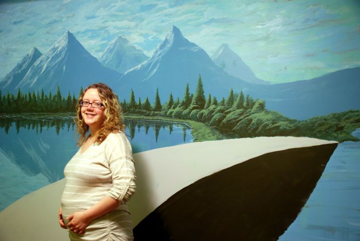 Father Paints Amazing Mural For His Unborn Baby Boy (19 pics)