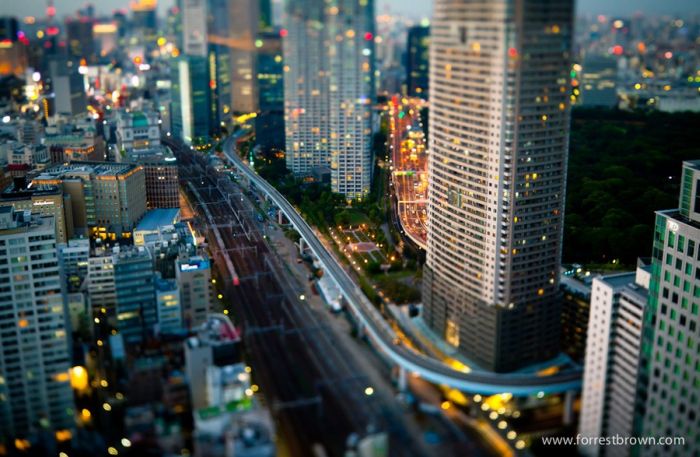 Tilt-Shift Photos Of The Cities (63 pics)