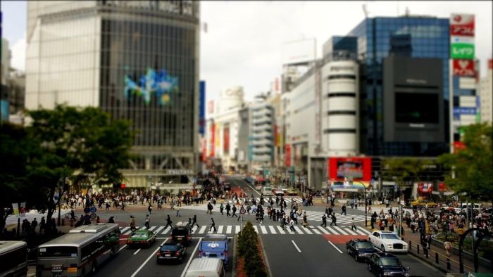 Tilt-Shift Photos Of The Cities (63 pics)