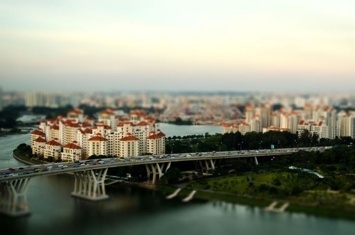 Tilt-Shift Photos Of The Cities (63 pics)